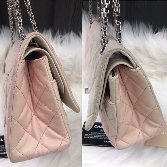 💎 RARE 💎 Reissue Chanel 2.55 double flap lambskin chain - Picture 11 of 13